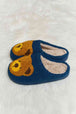 dy Teddy Bear Print Plush Slide Slippers Trendsi