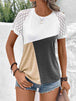   Round Neck Tee Trendsi