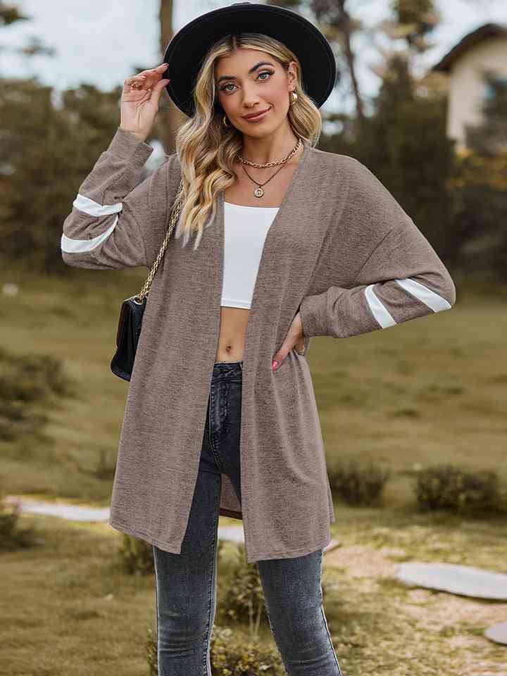 Long Sleeve Cardigan Trendsi