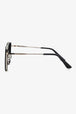 Full Rim Metal-Plastic Hybrid Frame Sunglasses Trendsi