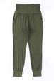 High-Rise Wide Waistband Joggers Bazaarbey