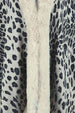 Leopard Open Front Poncho Bazaarbey