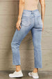  Mid Rise Cropped Slim Jeans Bazaarbey