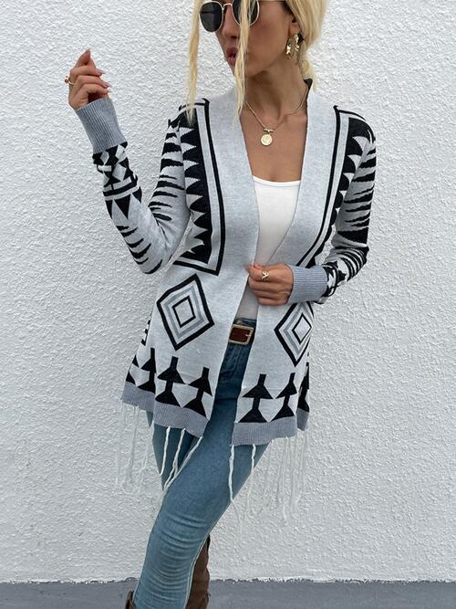   Hem  Cardigan Trendsi