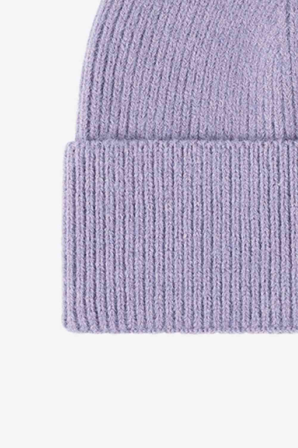 Warm In Chilly Days Knit Beanie Trendsi