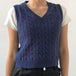  V-Neck Sweater Vest Trendsi