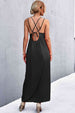 Double Strap Tie Back Dress -BazaarBey - www.shopbazaarbey.com