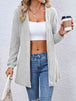  Dropped Shoulder Cardigan Trendsi