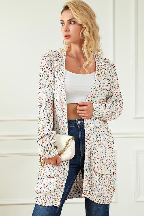   Long Sleeve Cardigan Trendsi