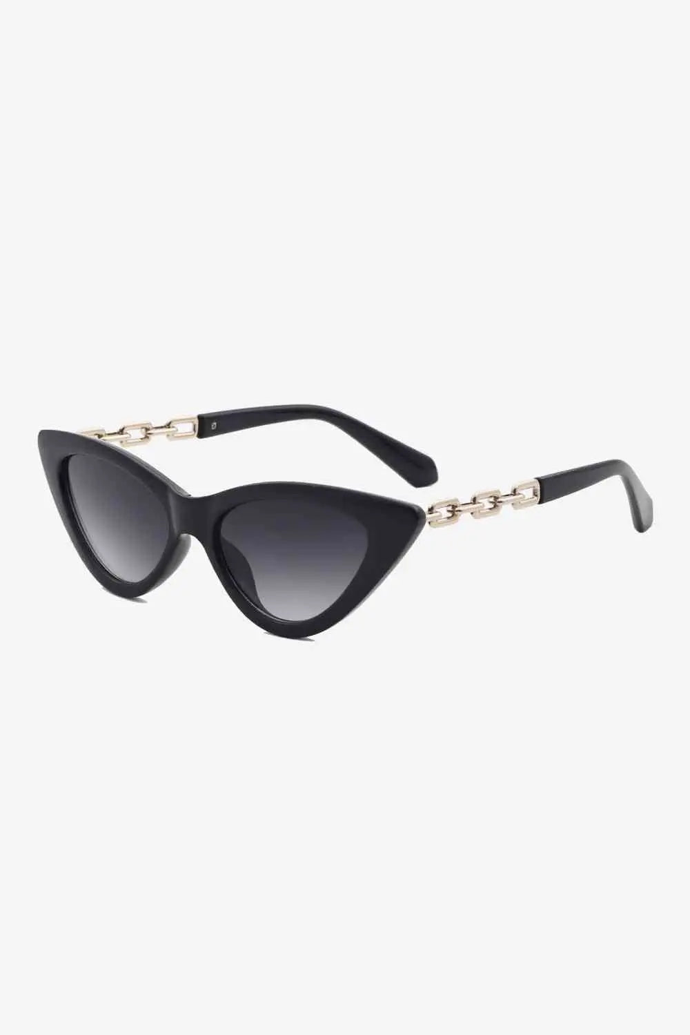 Chain Detail Cat-Eye Sunglasses Bazaarbey