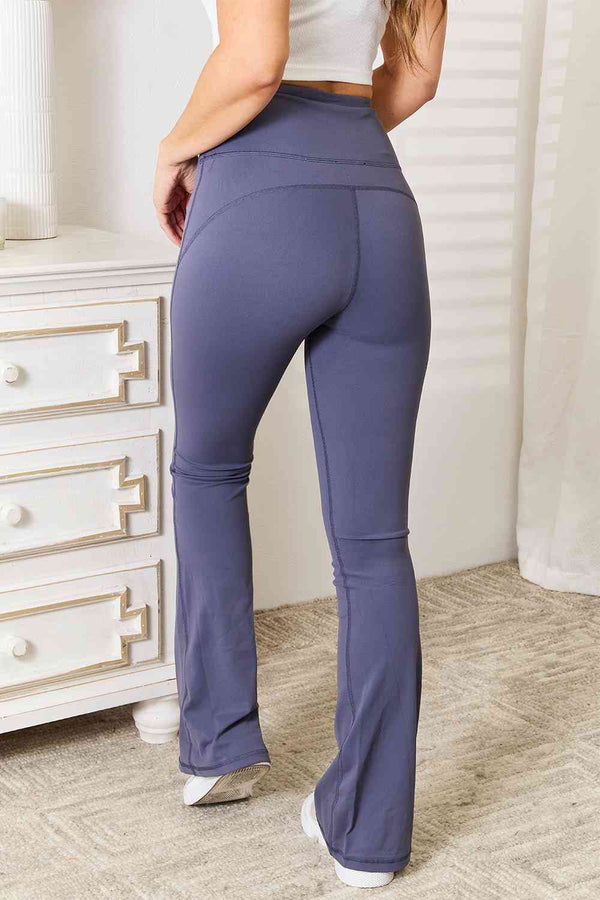  Wide Waistband Bootcut Sports Pants Bazaarbey