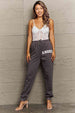    Drawstring Angel Graphic Long Sweatpants Bazaarbey