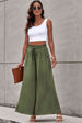 Drawstring Waist Wide Leg Pants Bazaarbey