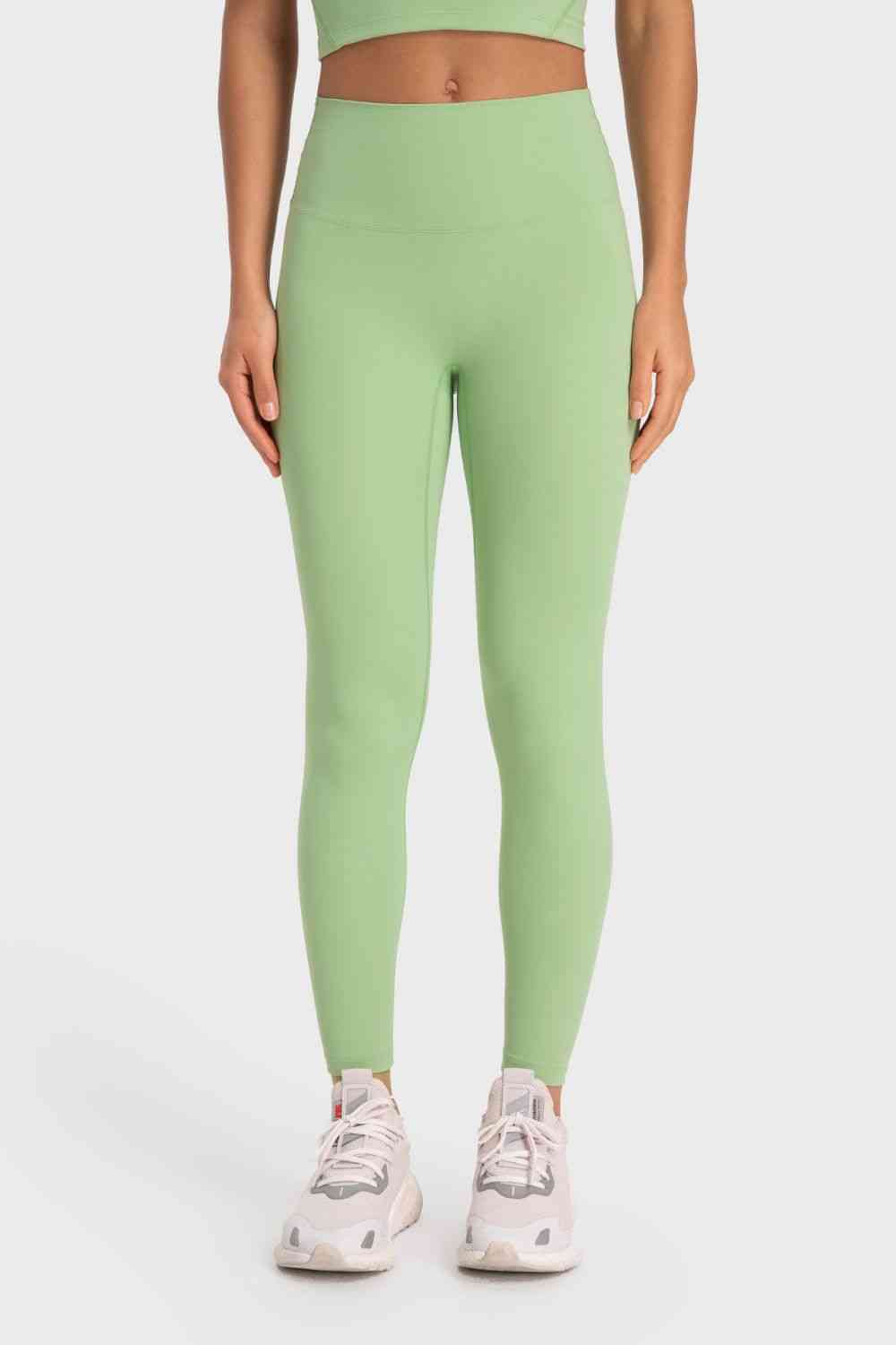 Basic Full Length Active Leggings Bazaarbey