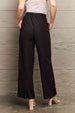 Tie Waist Long Pants Bazaarbey