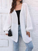  Dropped Shoulder  Cardigan Trendsi