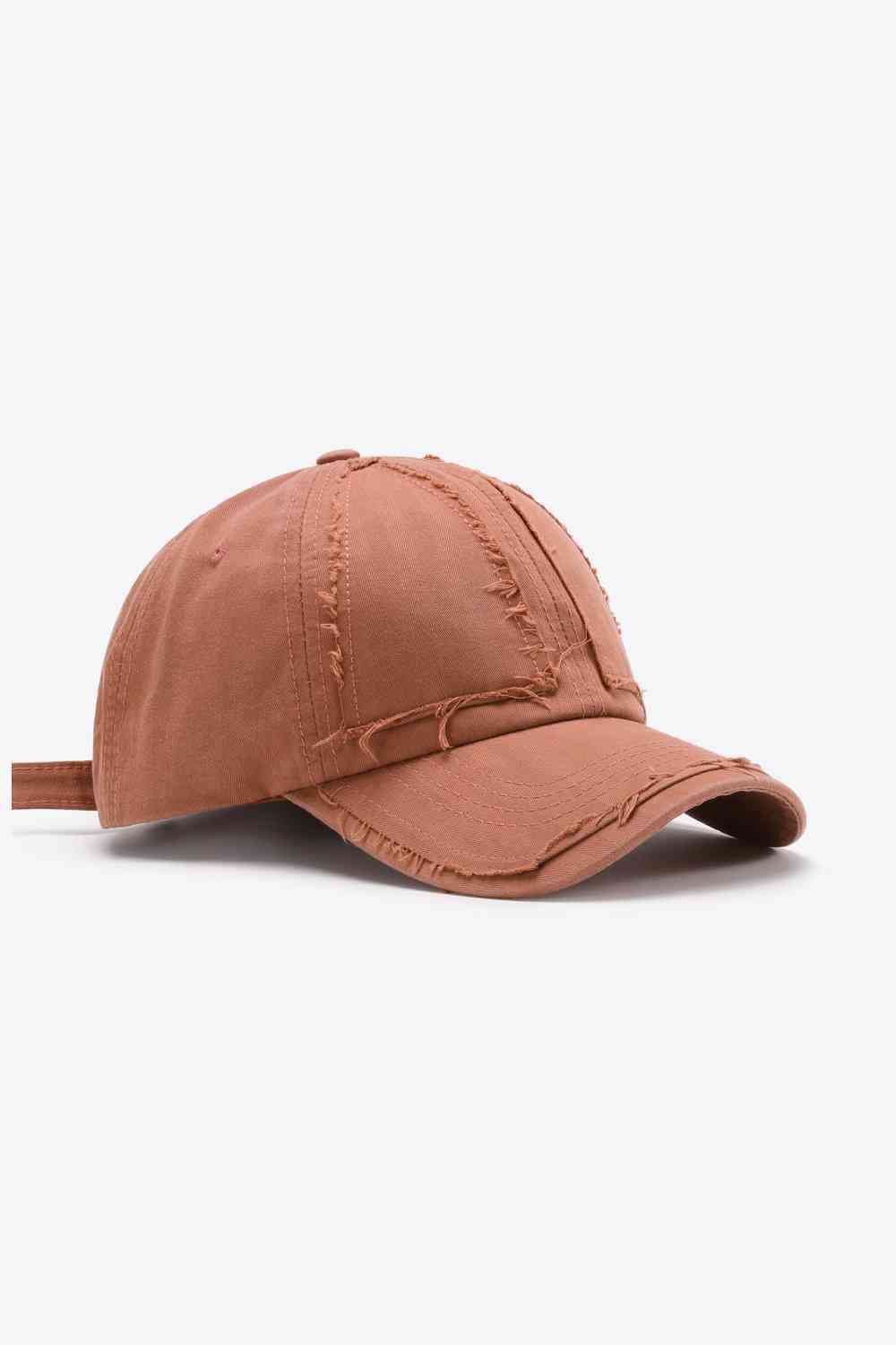 Distressed Adjustable Baseball Cap Trendsi