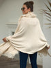 Fringe Open Front Long Sleeve Poncho Bazaarbey