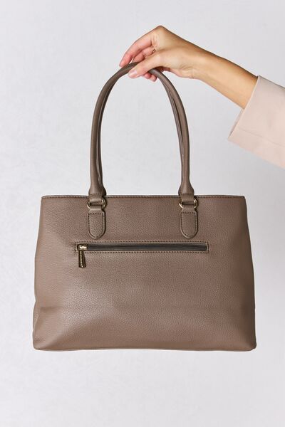 David Jones Structured Leather Handbag Bazaarbey