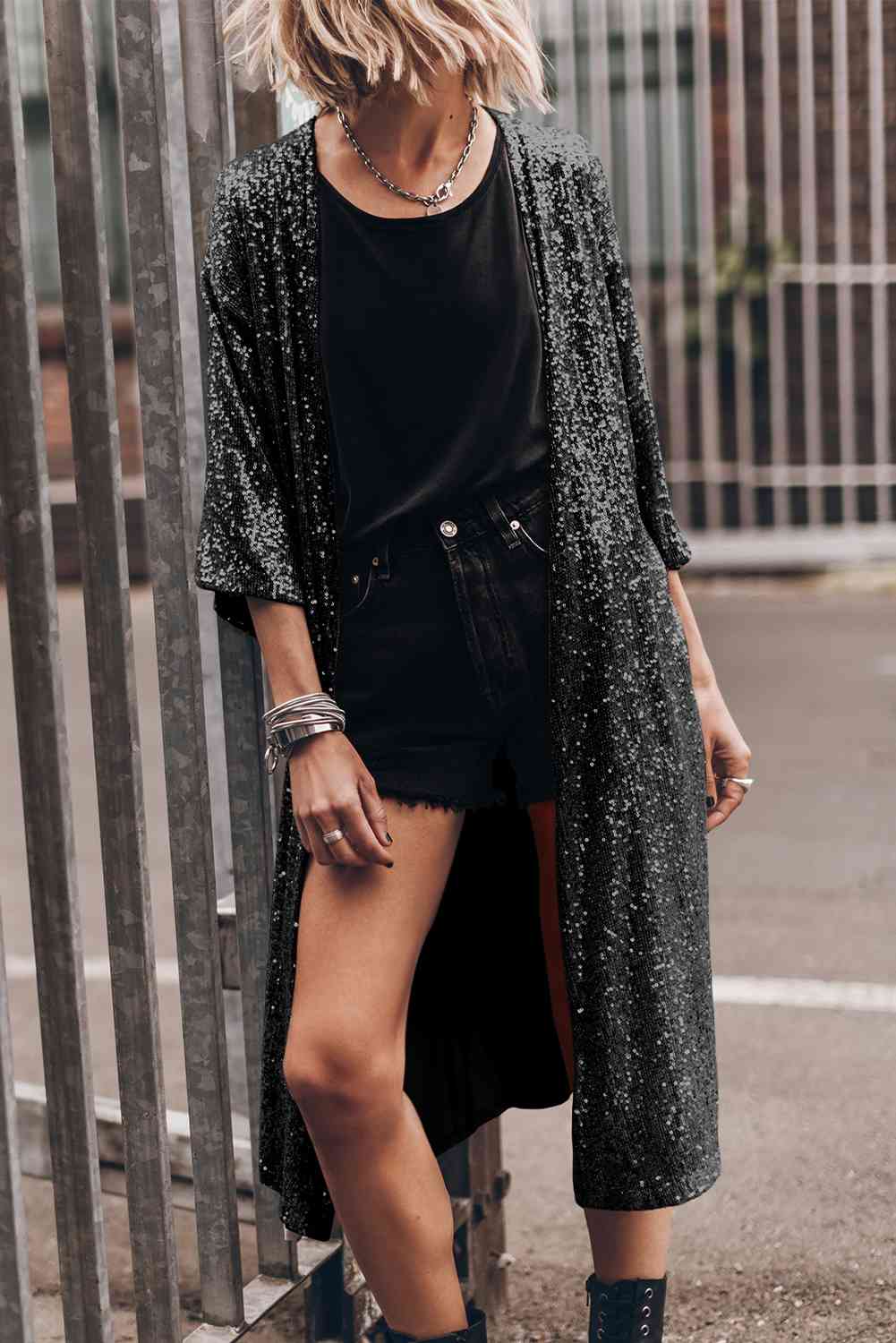   Duster Cardigan Trendsi