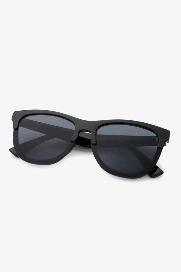 UV400 Browline Wayfarer Sunglasses Trendsi