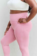  Fit For You Full Size High Waist Active Leggings in Light Rose Bazaarbey