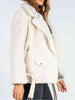 Zip-Up Belted Sherpa Jacket Trendsi