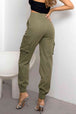 High Waist Cargo Pants Bazaarbey