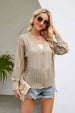  Button Front V-Neck Cardigan Trendsi