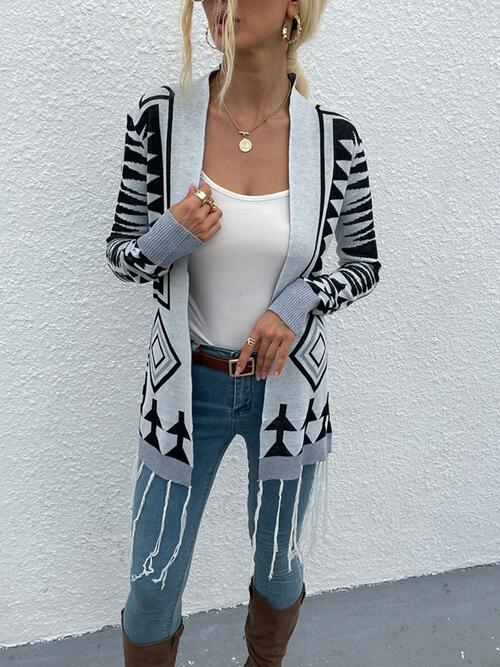   Hem  Cardigan Trendsi