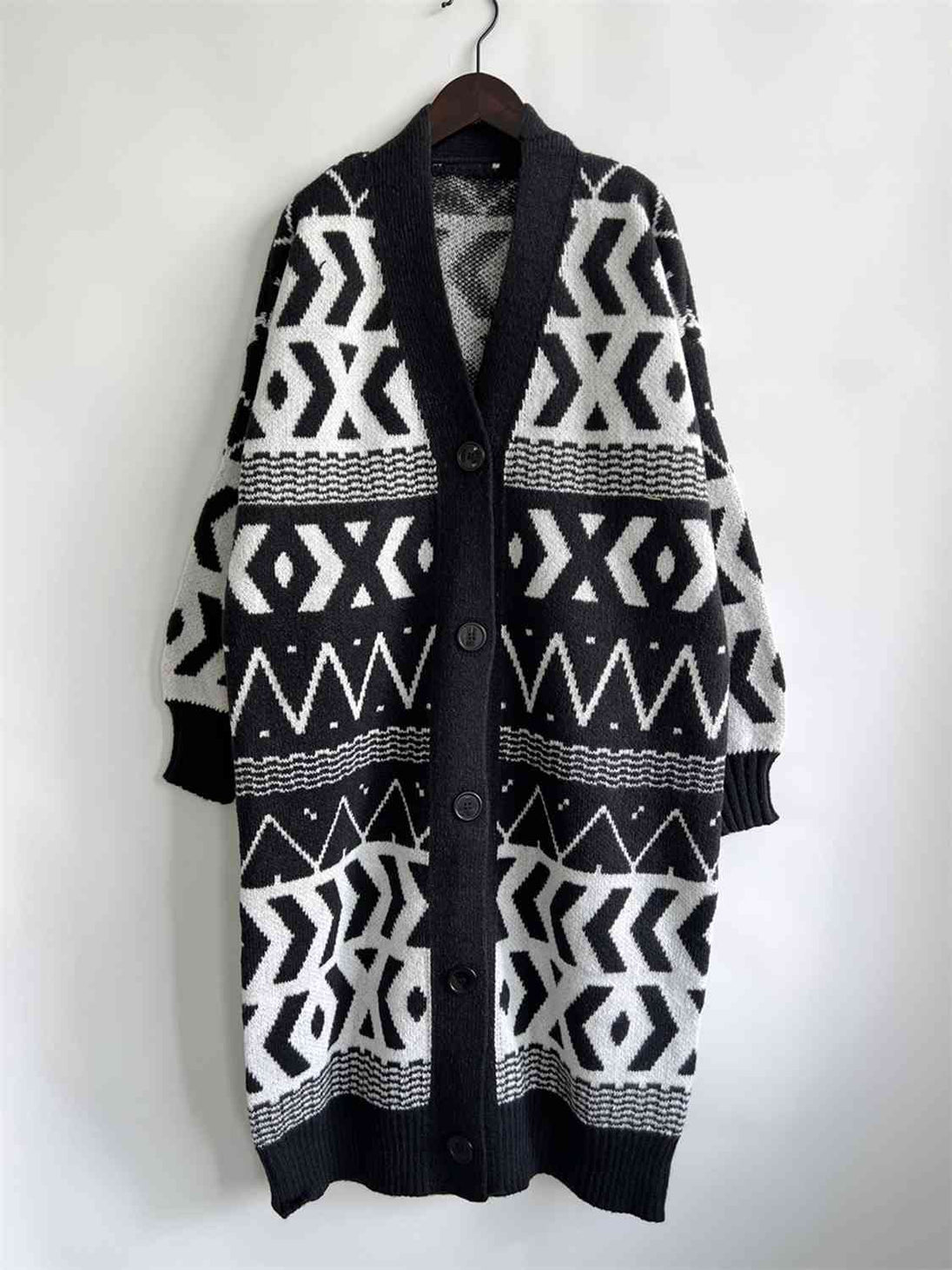  Button Front  Cardigan Trendsi