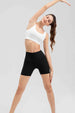 Wide Waistband Slim Fit Sports Shorts Trendsi