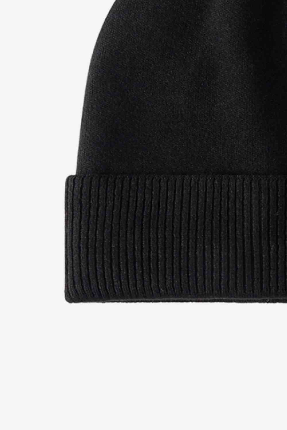 Cuff Knitted Beanie Trendsi