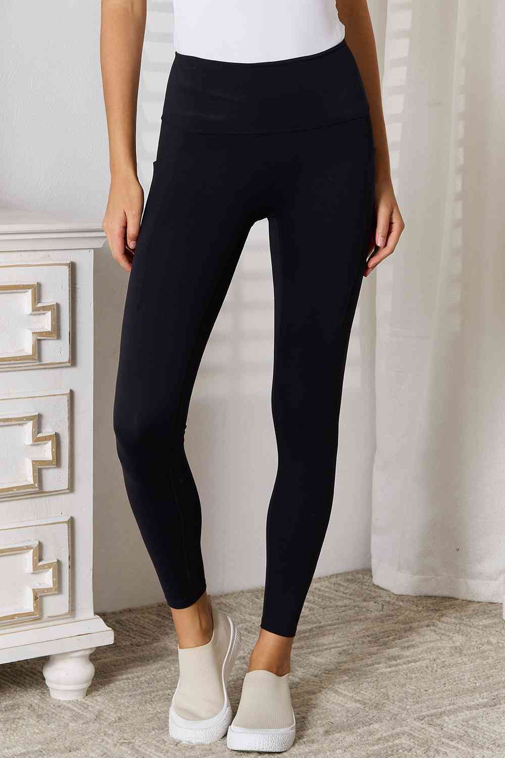  Wide Waistband Sports Leggings Bazaarbey