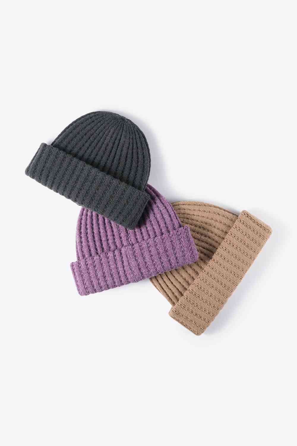 Wide Rib Beanie Trendsi