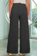 Drawstring Wide Leg Pants with Pockets Bazaarbey