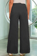 Drawstring Wide Leg Pants with Pockets Bazaarbey