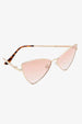 Metal Frame Cat-Eye Sunglasses Trendsi