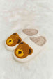 dy Teddy Bear Print Plush Slide Slippers Trendsi