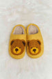 dy Teddy Bear Print Plush Slide Slippers Trendsi