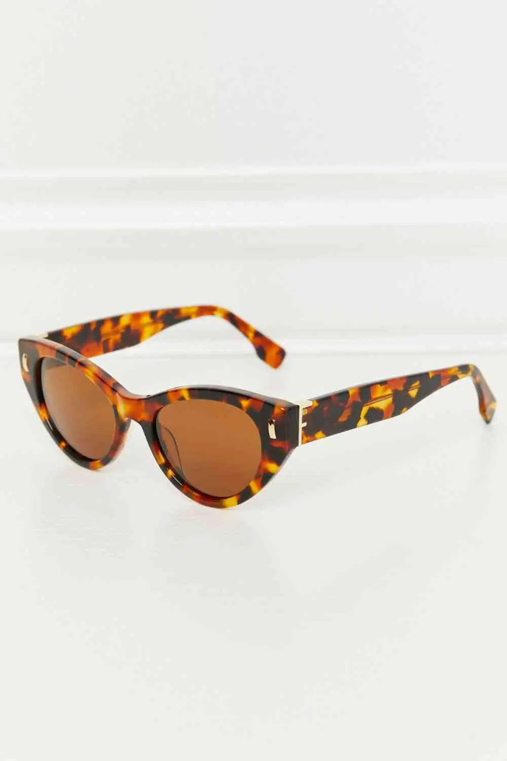 Tortoiseshell Acetate Frame Sunglasses Trendsi