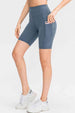 Wide Waistband Sports Shorts with Pockets Trendsi