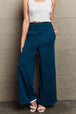 Culture Code My Best Wish Full Size High Waisted Palazzo Pants Bazaarbey