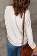 Seam Detail Round Neck Long Sleeve Top Trendsi