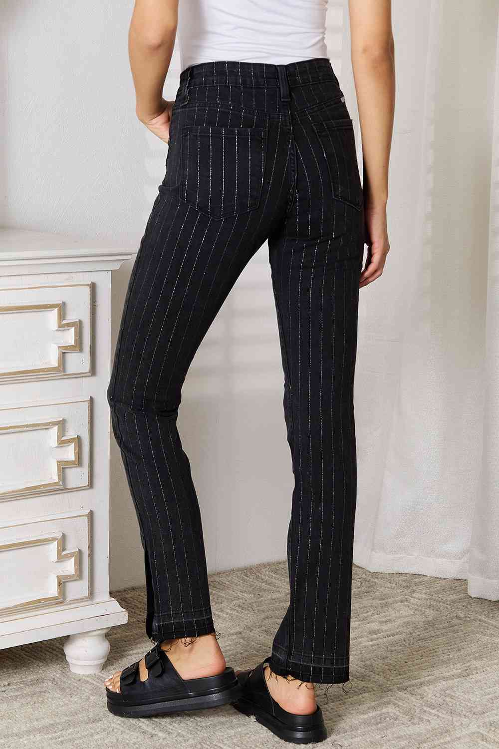  Striped Pants with Pockets Bazaarbey