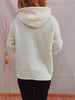 Drawstring Long Sleeve  Hooded Sweater Bazaarbey