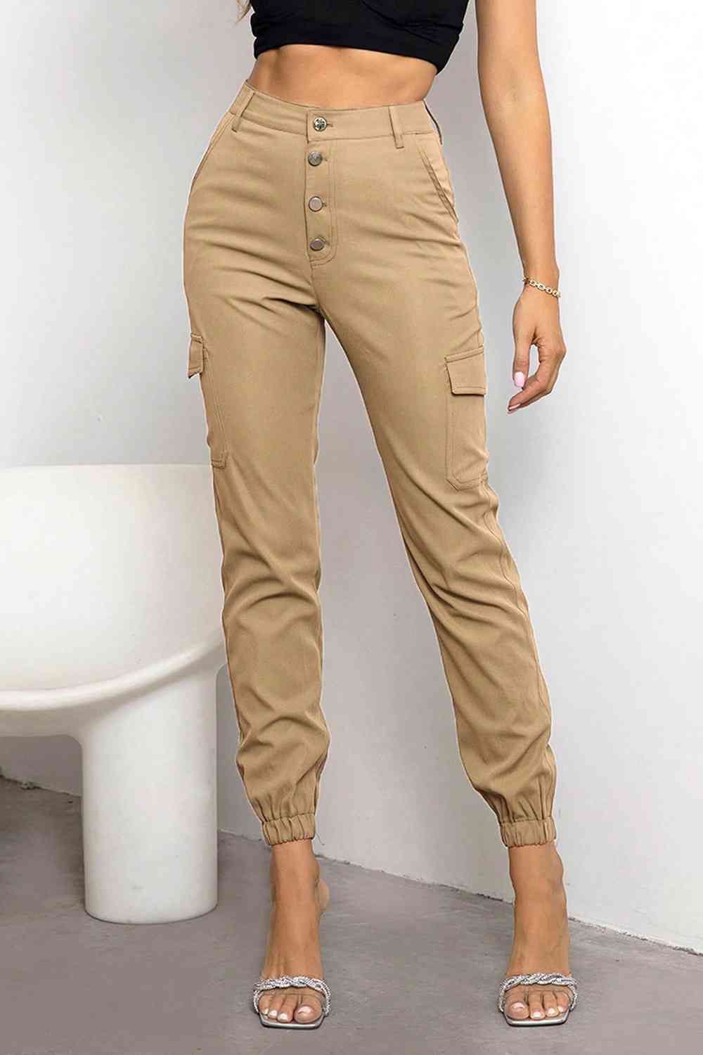 Button Fly Cargo Pants Bazaarbey