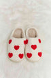 dy Printed Plush Slide Slippers Trendsi