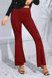 High Waist Long Flare Pants Bazaarbey