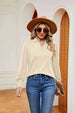 Johnny Collar Long Sleeve Top Bazaarbey